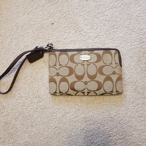 Coach wristlet